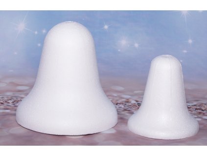 Styrofoam bell, height 120 mm