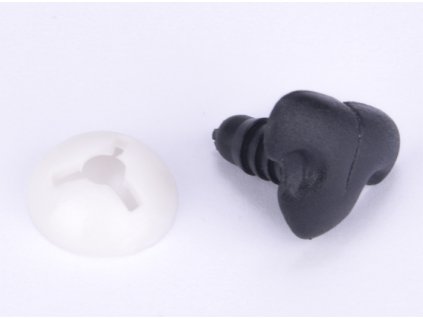 Čumáček kočičí 25x17 mm černý