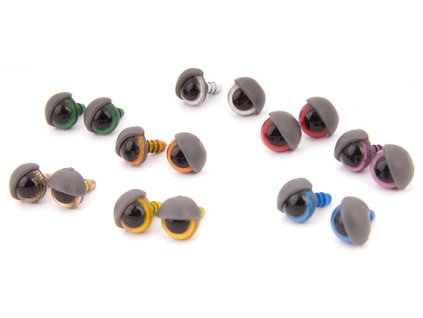 Očička s víčky 12 mm