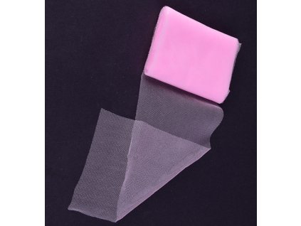 Stuha jemná tylová 5 m, šíře 100 mm 1