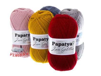 Příze Papatya Love Glitter