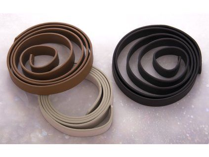 Ucha k taškám umělá kůže 15mm/120cm 1