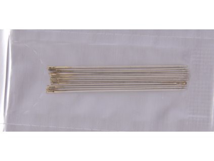Nickel Plated Beading Needles 40 mm