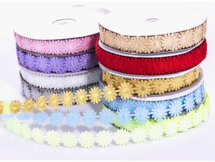 Prýmek sluníčko 15mm/18m 1