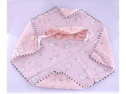 Rouška s šátkem textilní 1