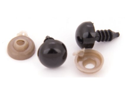 Očička nebo čumáček 10 mm černý