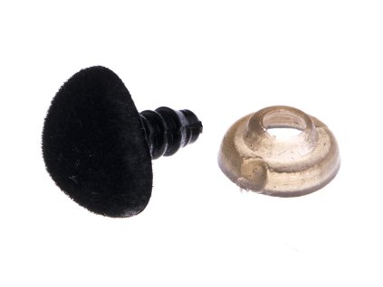 Čumáček plyšový 10x11mm 1