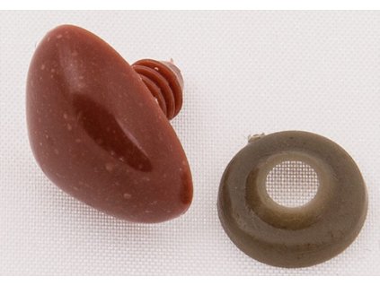 Čumáček 10x11 mm hnědý