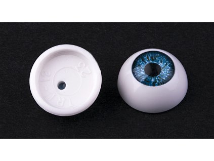 Očička s duhovkou 12mm (Varianta modrá)