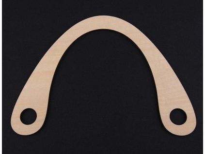 Plywood handle for bags 16x22cm