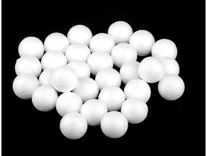 Polystyrene balls ?2 cm / 35 pcs