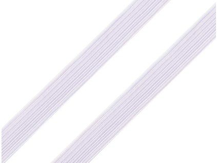 Elastic band white 10mm/5m