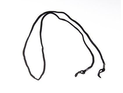 Šnúrka na okuliare čierna 63cm