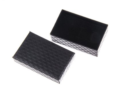 Jewelry box black 8x5cm