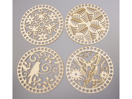 Dno - víko překližkové kruh 15 cm/8 mm 1