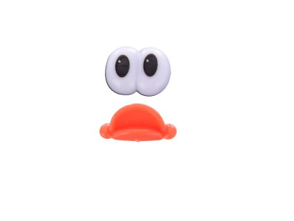 Duck eyes + beak adhesive