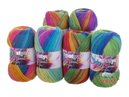 Příze Papatya Batik Vibrant