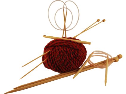 Jehlice kruhové bambusové 80 cm