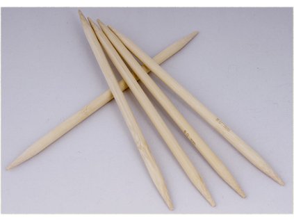 Jehlice ponožkové 15 cm bambusové