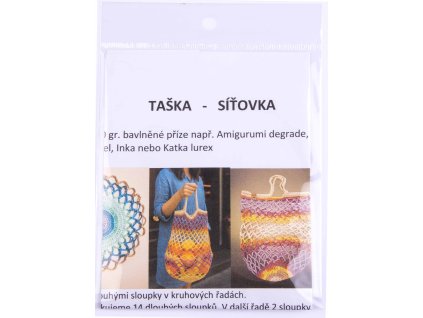 Návod na TAŠKU - SIEŤOVKU