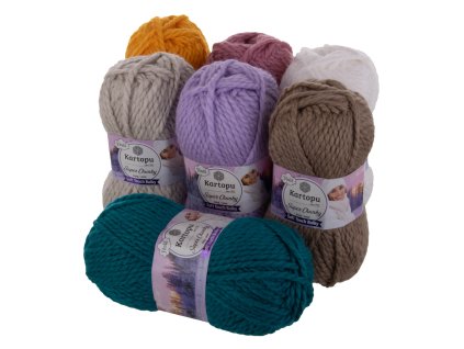 Pletací příze Super Chunky Kartopu Vlnika