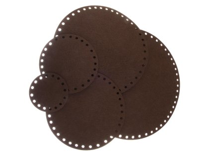 Brown felt bottom