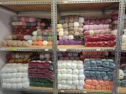 Výpredajový mix priadzí