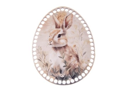 Dno vejce zajíc 17 x 13 cm