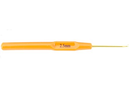 Háček kovový s plastovou rukojetí 14cm MOLY