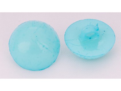 Knoflík 15 mm lesklá pecka 1