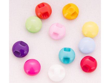 Knoflík  9 mm perličky barevné
