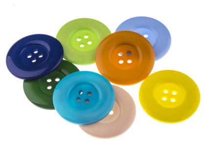 Knoflík 38 mm plastový NUT 1