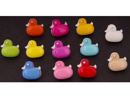 Knoflík 13x13 mm kachnička 1