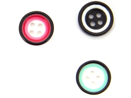 Knoflík 12,5 mm STRIPY