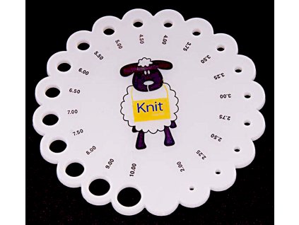 Miarka do mierzenia grubości drutów