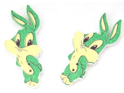 Button 15x35 mm coney