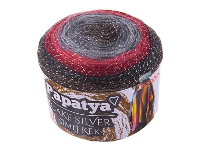 Priadza Papatya Cake Silver