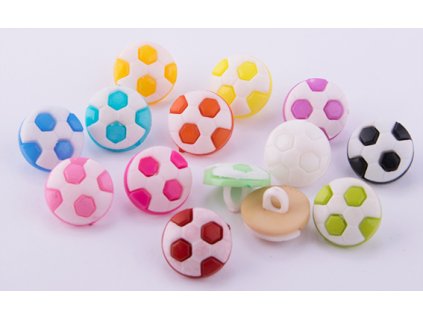 Knoflík 13 mm míč MIX