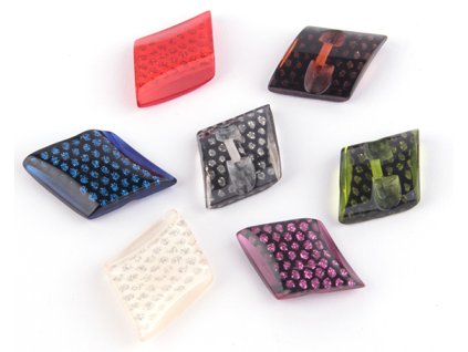Button 14x15 mm MIX