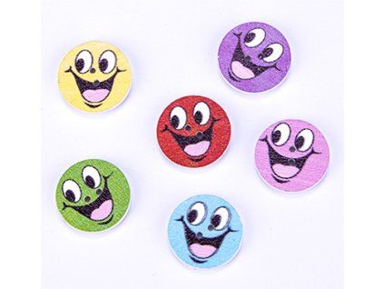 Guzik 17 mm buźka MIX