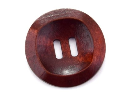 Knoflík  30 mm dřevěný