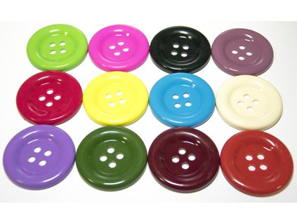 Knoflík plastový 50 mm 1
