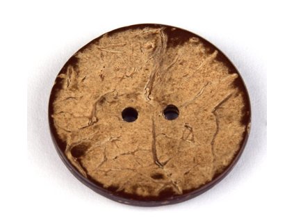 Coconut button 36 mm natural