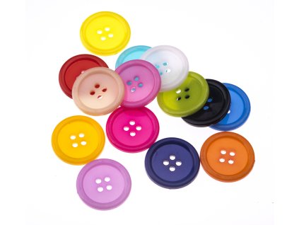 Knoflík 25mm  plastový 1