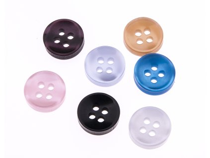 Knoflík 11 mm košilový plastový VETO 1