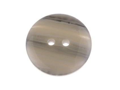 Knoflík 23mm mramorový plastový