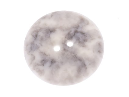 Knoflík 38mm mramorový plastový