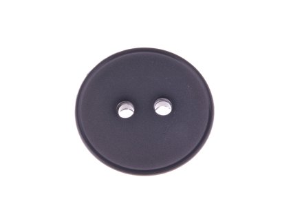 Gombík 18mm šedý plastový