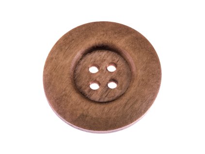 Knoflík 40 mm dřevěný Ara