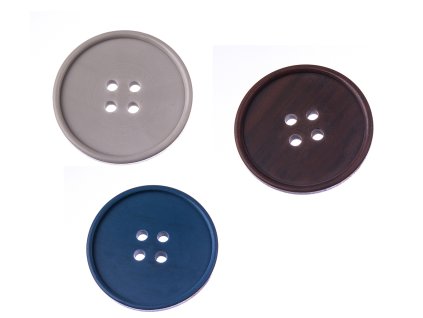 Knoflík 34mm plastový